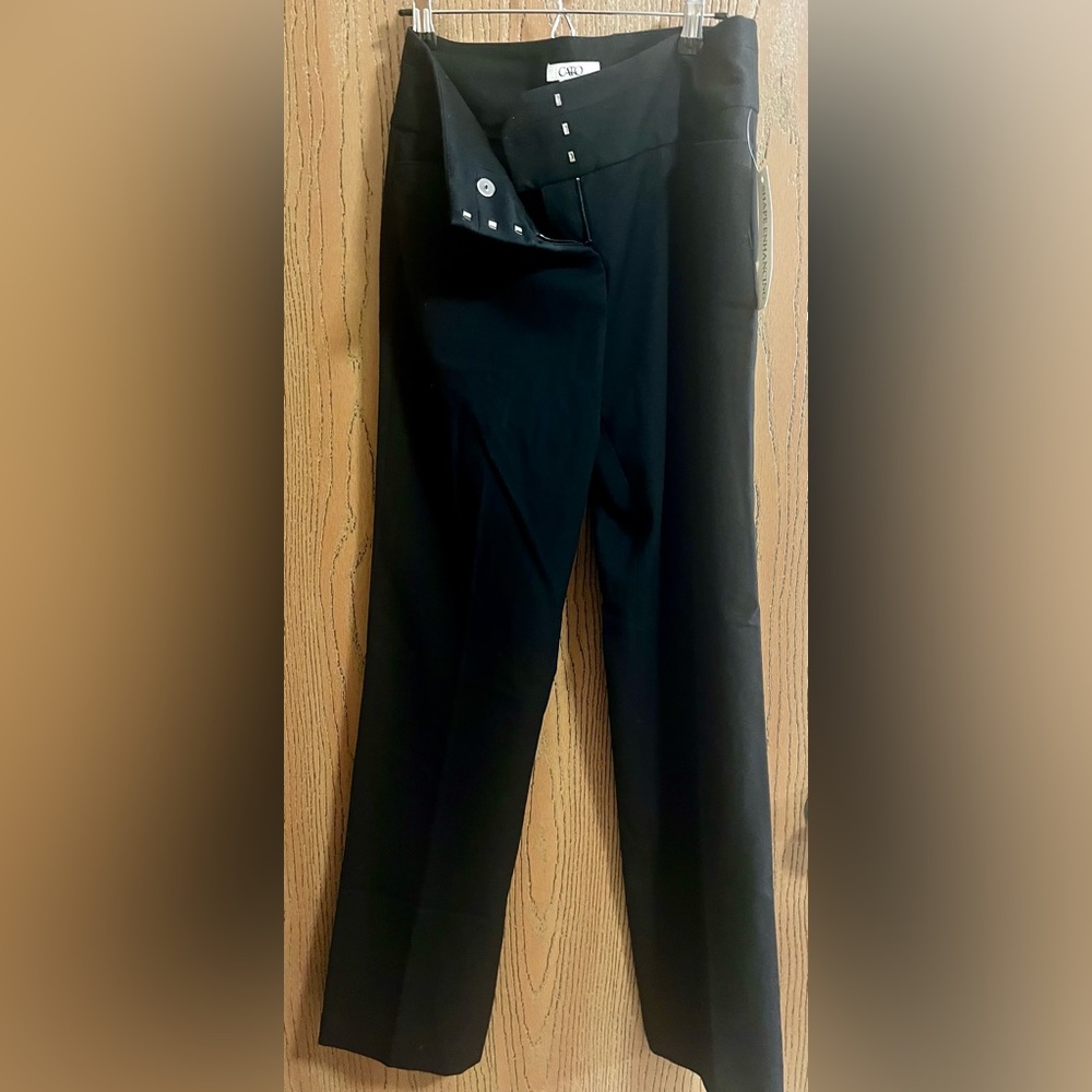 Black Straight Leg Pants